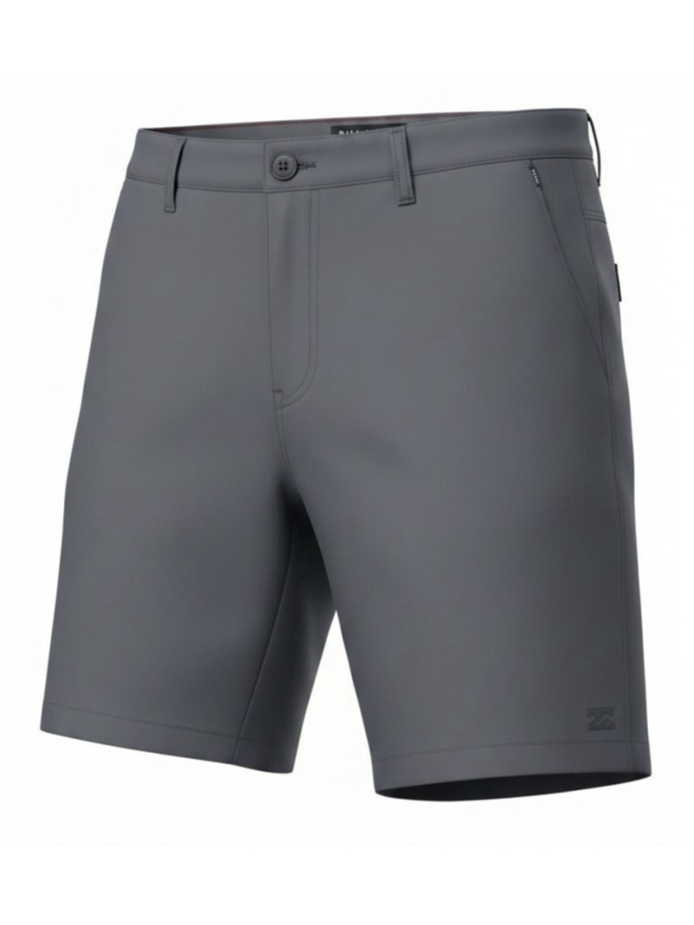BILLABONG Platinum Men's Gray Polyester Elastane Blend Performance Shorts 34